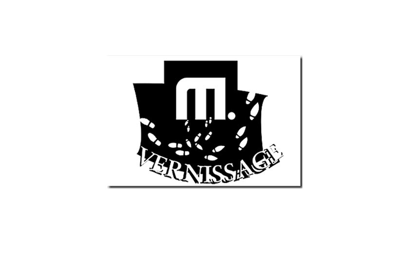 Medieskolan, vernissageinbjudan - design